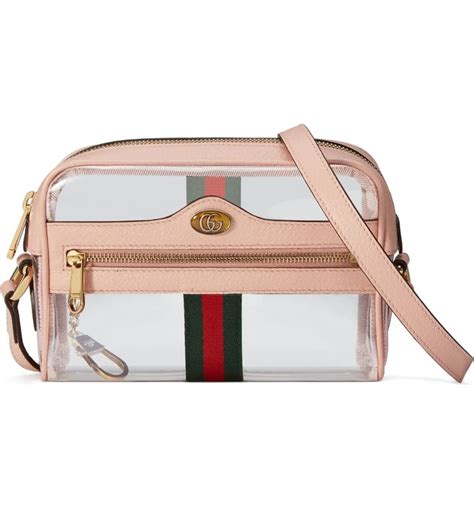 transparent gucci purse|Gucci ophidia transparent bag.